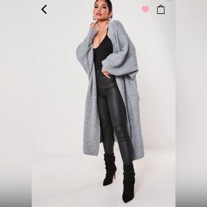 Missguided oversized duster sweater